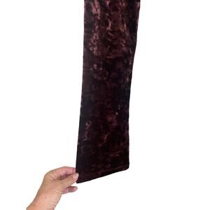 SANCTUARY CRUSHED VELVET  LONG BELL SLEEVE CHOKER 80’S GOTH,VINTAGE, GRUNGE SZ-S